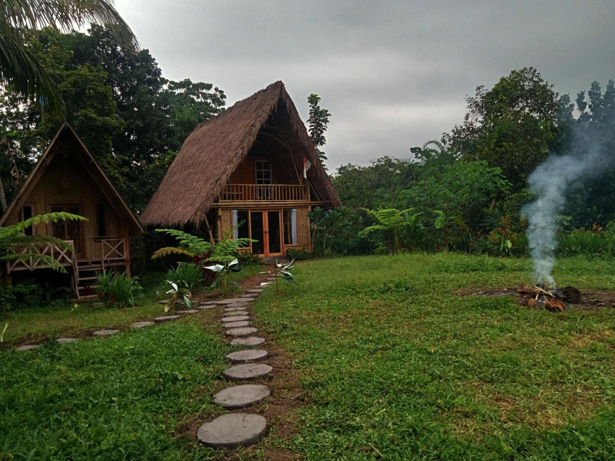 Girang Rinjani Bungalows Tetebatu Phòng bức ảnh