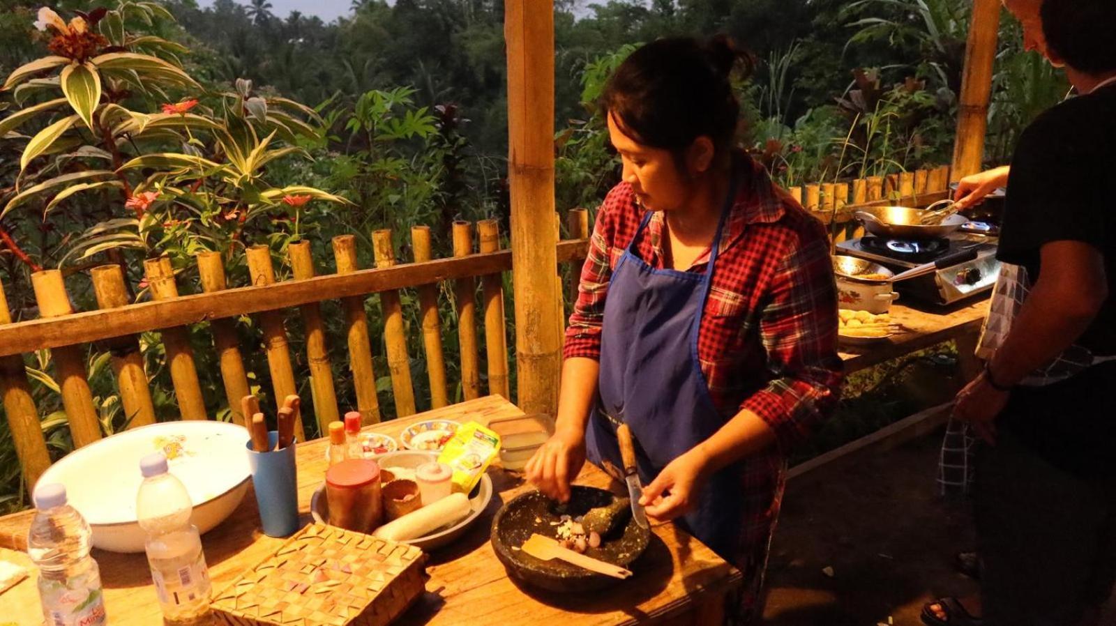 Girang Rinjani Bungalows Tetebatu Ngoại thất bức ảnh